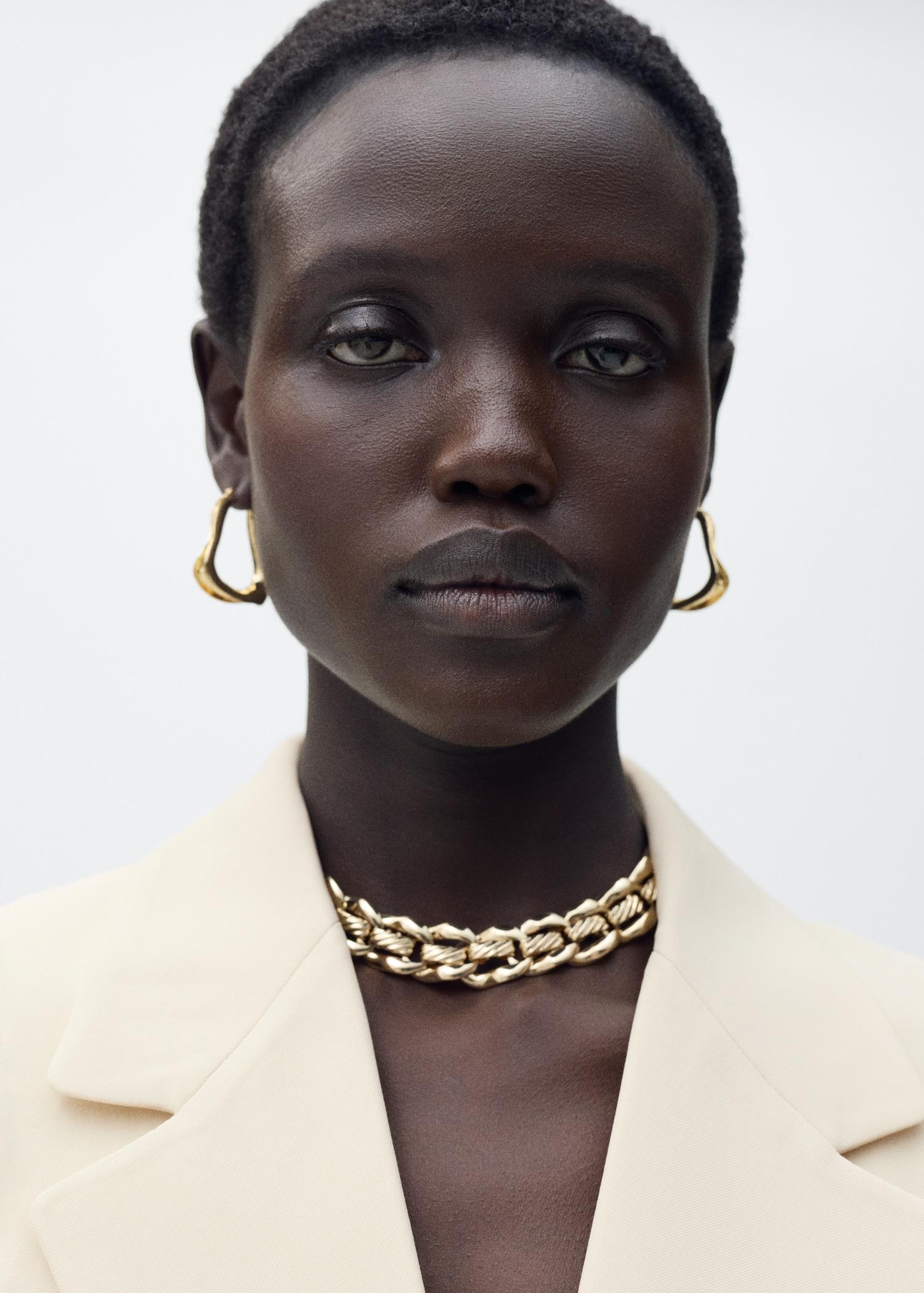 Double-breasted suit jacket - Women | MANGO USA Product Image