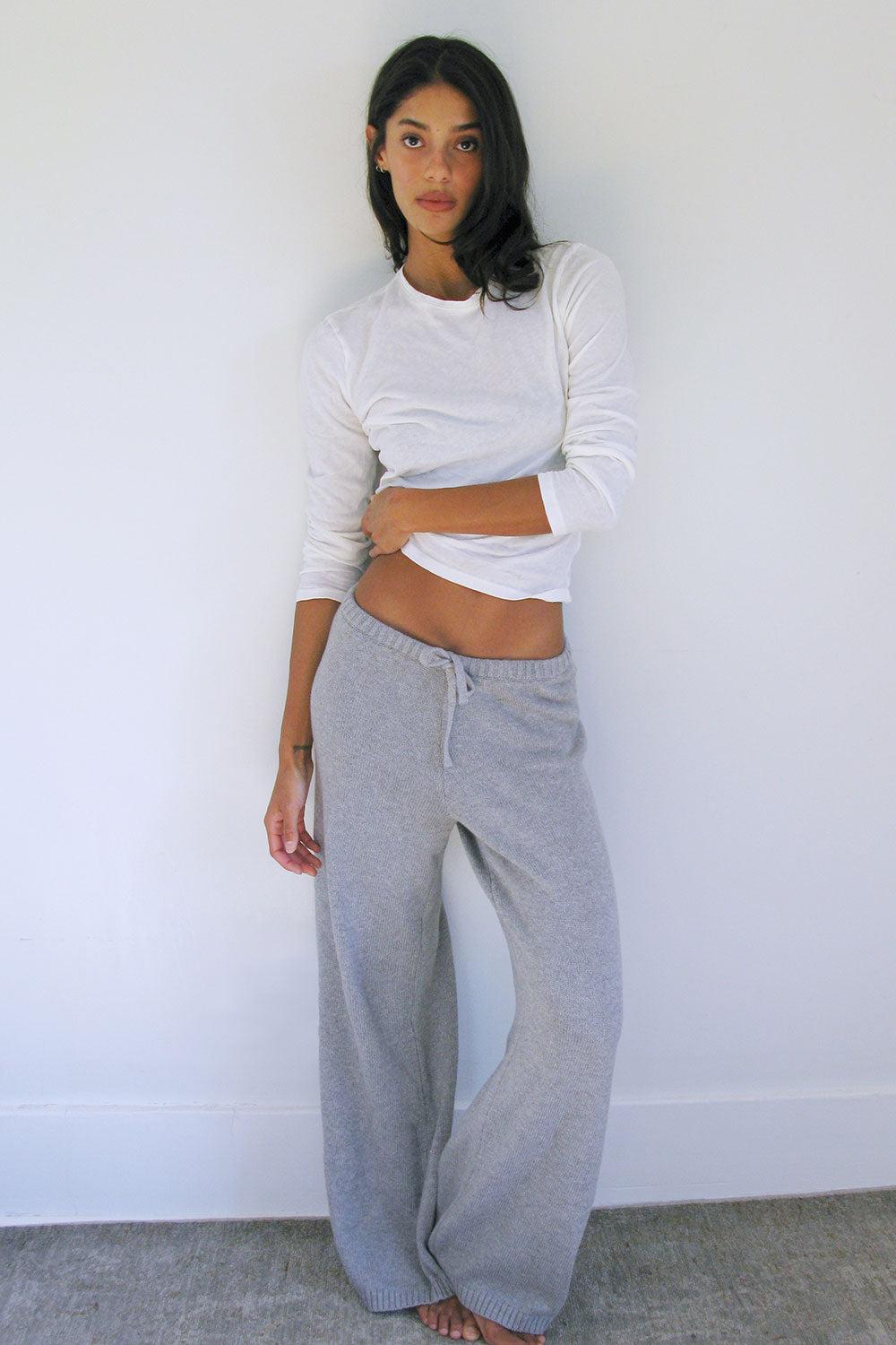 Wesley Knit Pants - Rain Cloud Product Image