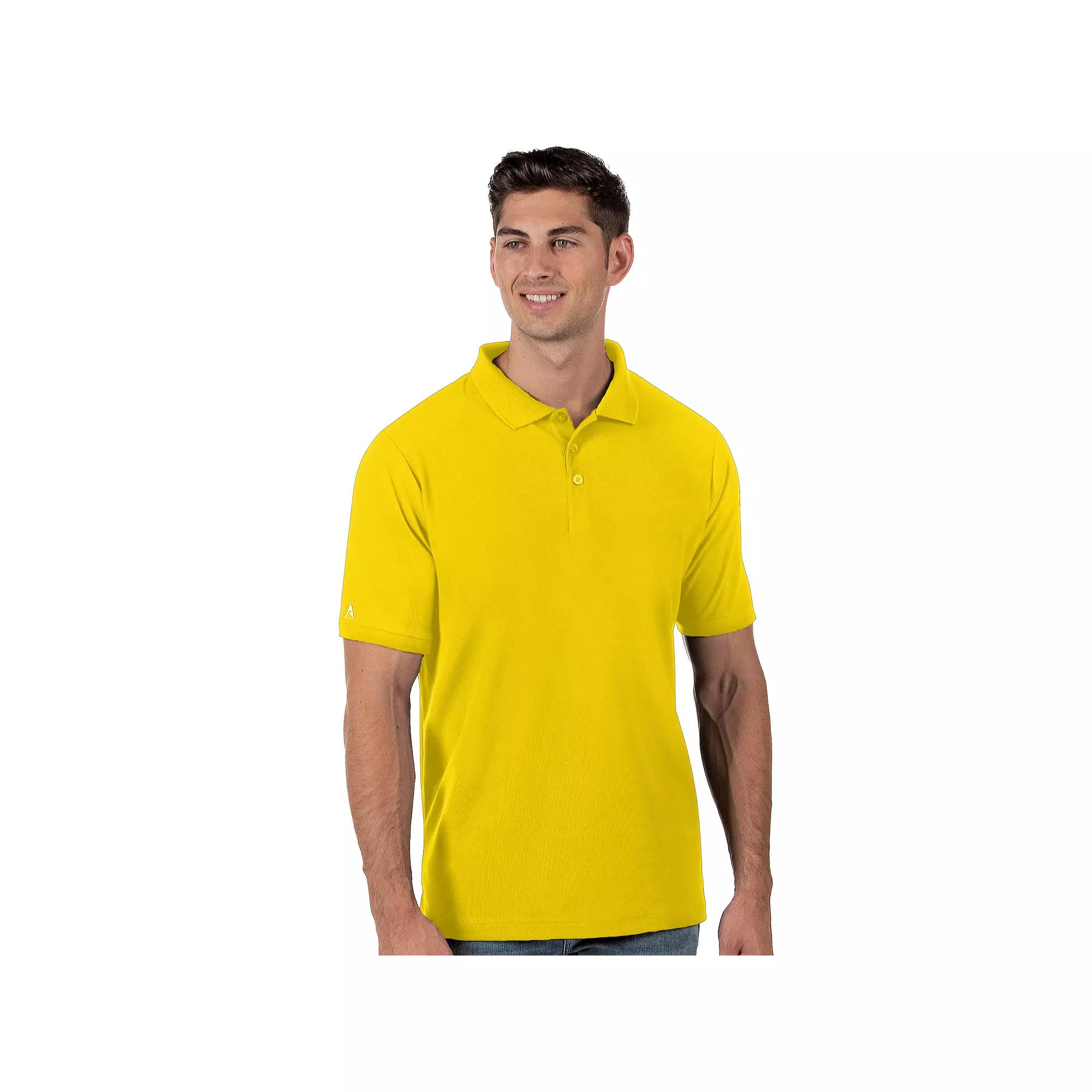 Men's Antigua Legacy Fitted Pique Golf Polo,  Product Image