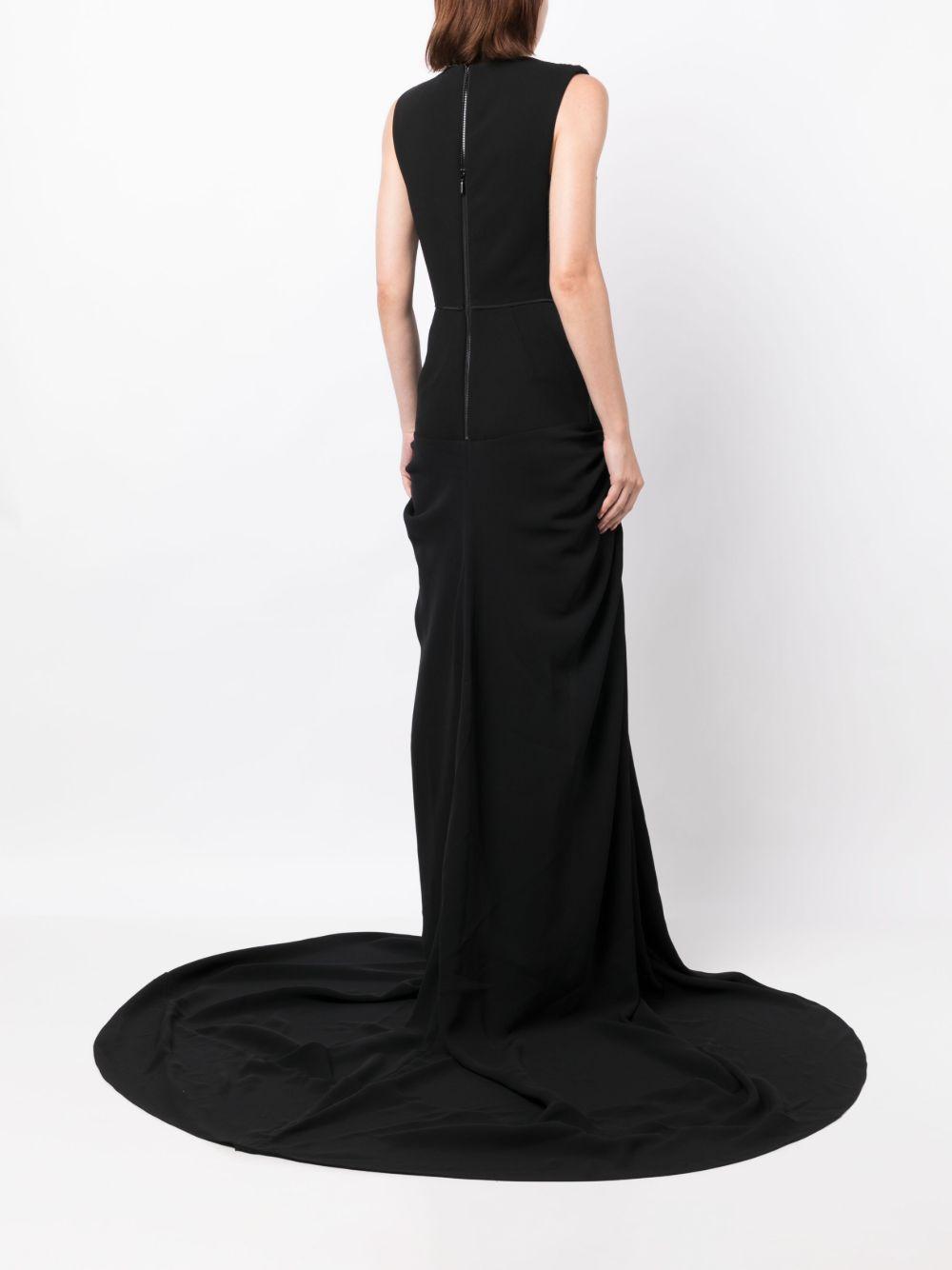 Totem draped long gown Product Image