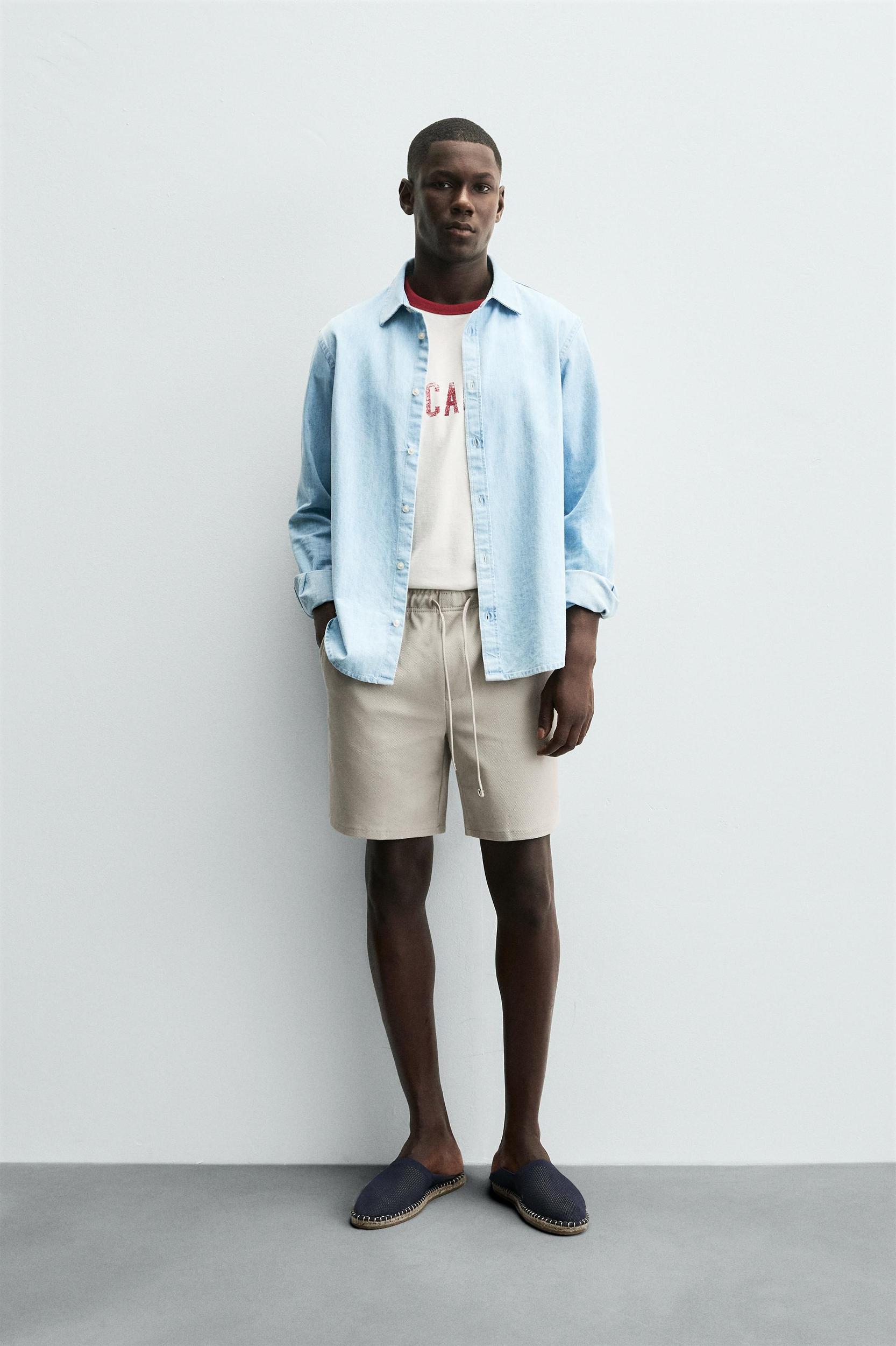 TEXTURED COMFORT SHORTS Product Image