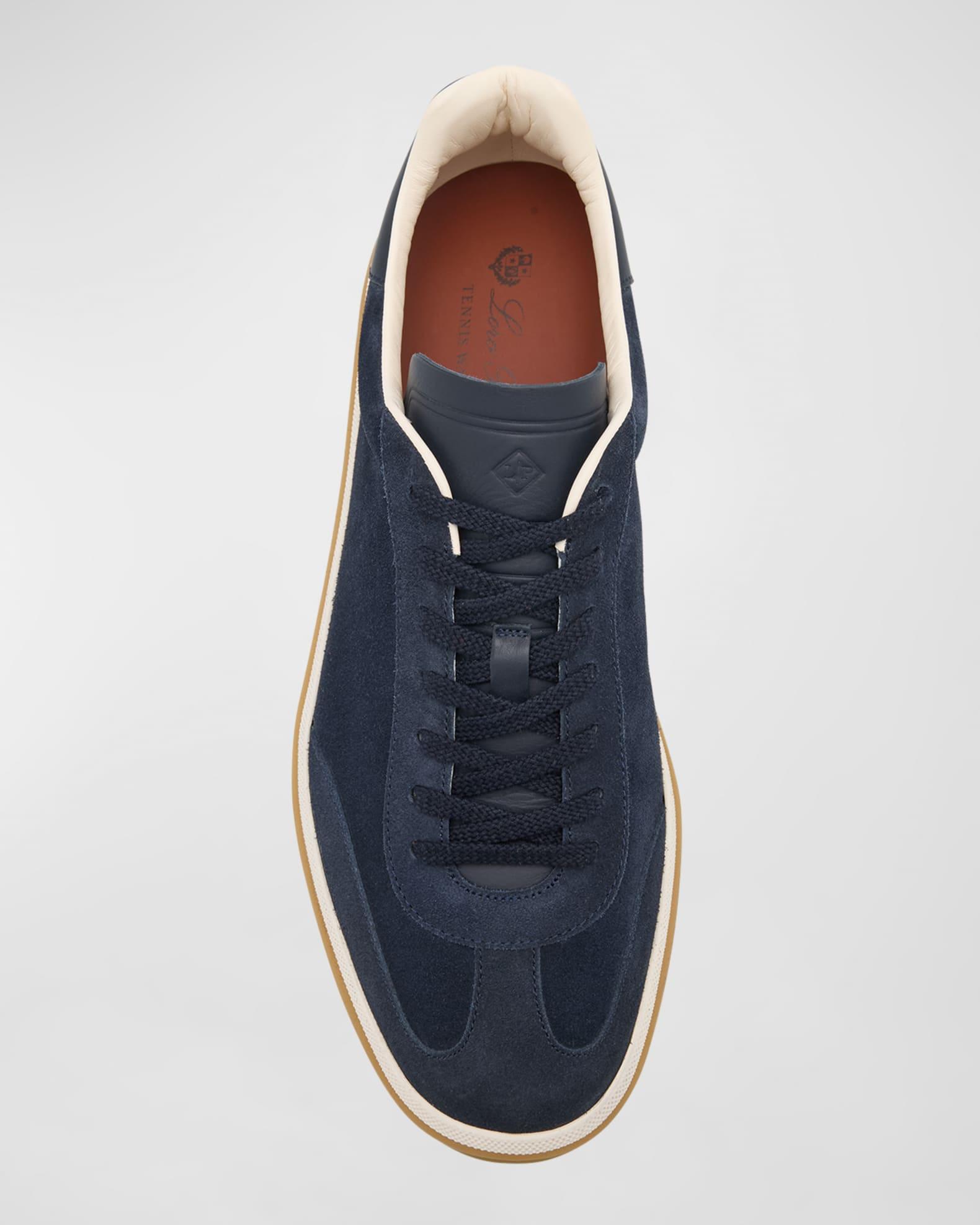 Men's Tennis Walk Suede Low-Top Sneakers Product Image