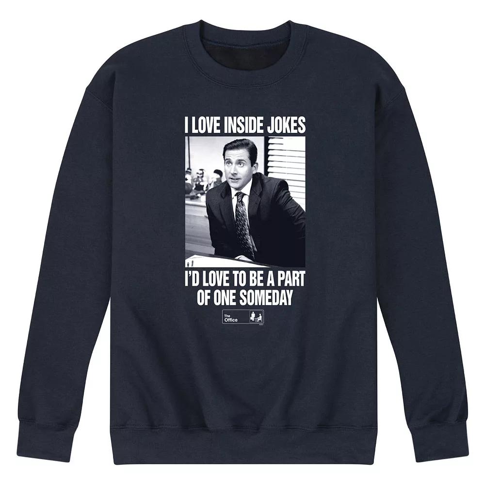 Men's The Office Michael Love Inside Jokes Sweatshirt,  Product Image