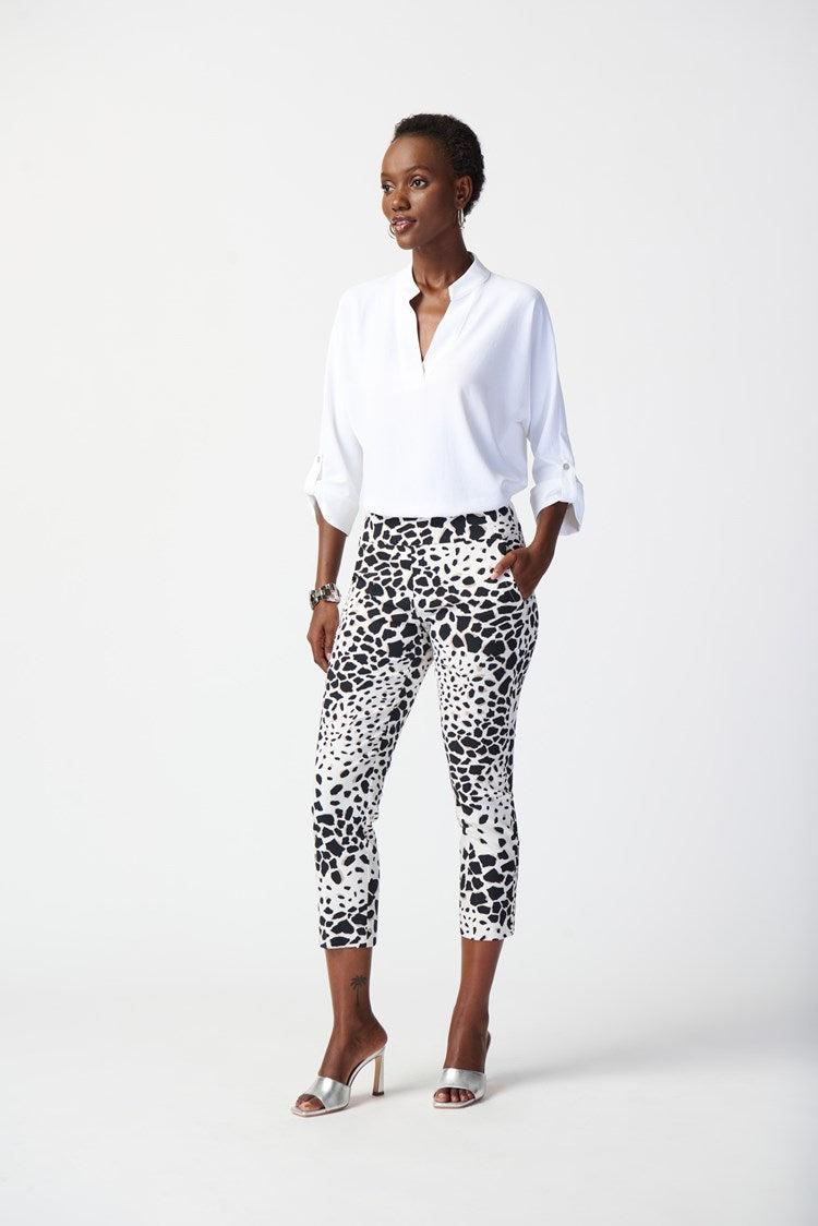 Joseph Ribkoff Animal Print Millennium Pull-On Pants 241264 Product Image