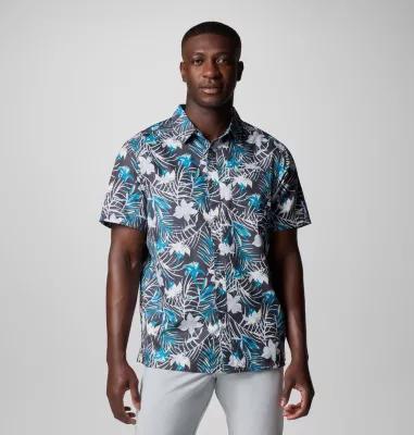 Columbia Mens PFG Super Slack Tide Camp Shirt - Tall- Product Image