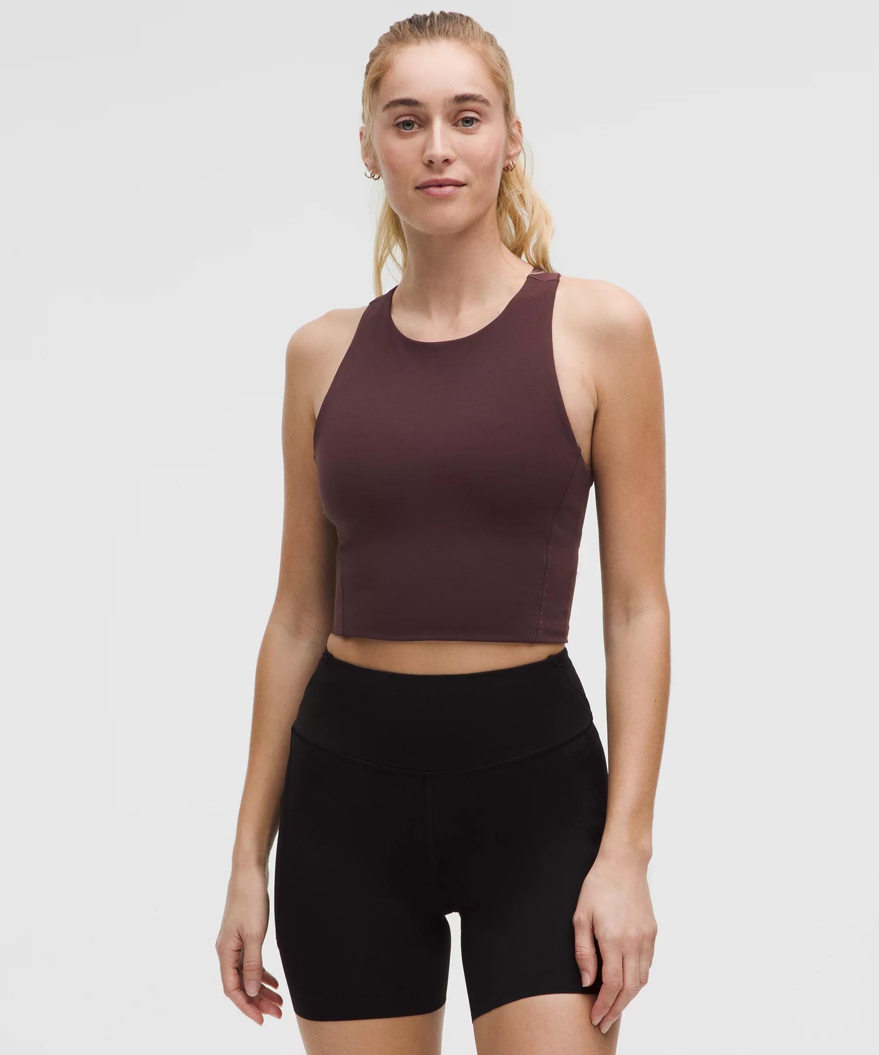 Swift Speed Cropped Tank Top *B/C Cup Product Image