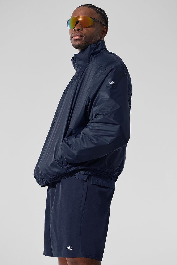 Latitude Light Weight 1/2 Zip Pullover Jacket - Navy Product Image