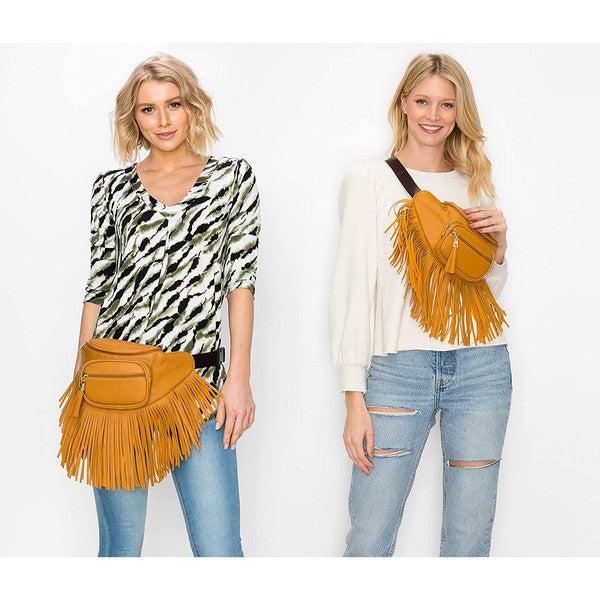 Fashion Fringe Tassel Fanny Pack Waist Bag Product Image