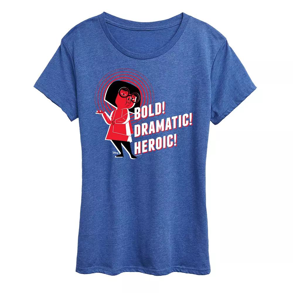 Disney / Pixar's The Incredibles Edna Women's Bold Dramatic Graphic Tee,  Product Image