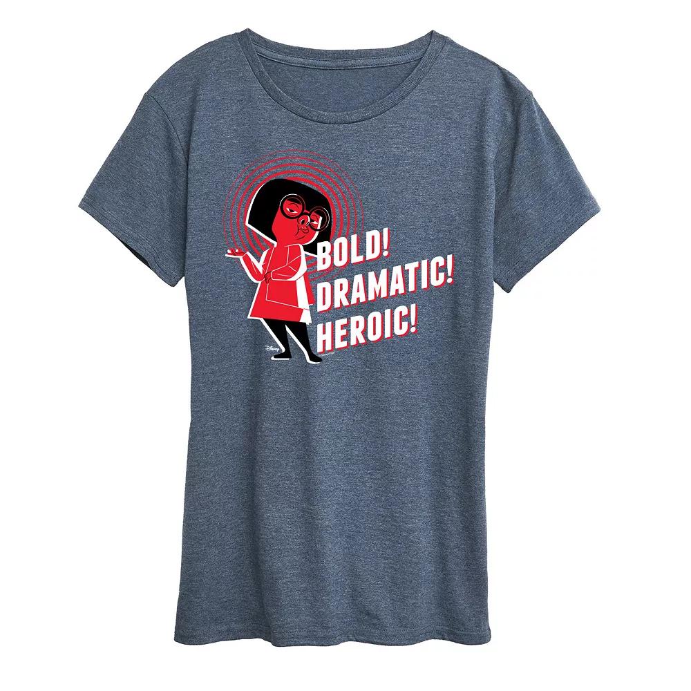 Disney / Pixar's The Incredibles Edna Women's Bold Dramatic Graphic Tee,  Product Image