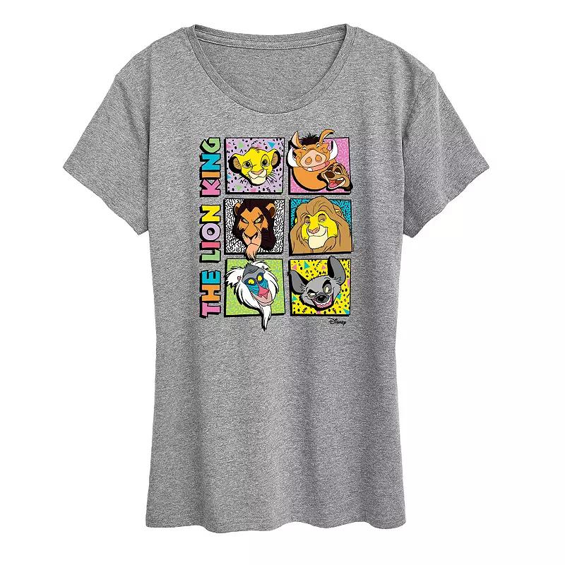 Disney's Lion King Women's Grid Graphic Tee,  Product Image