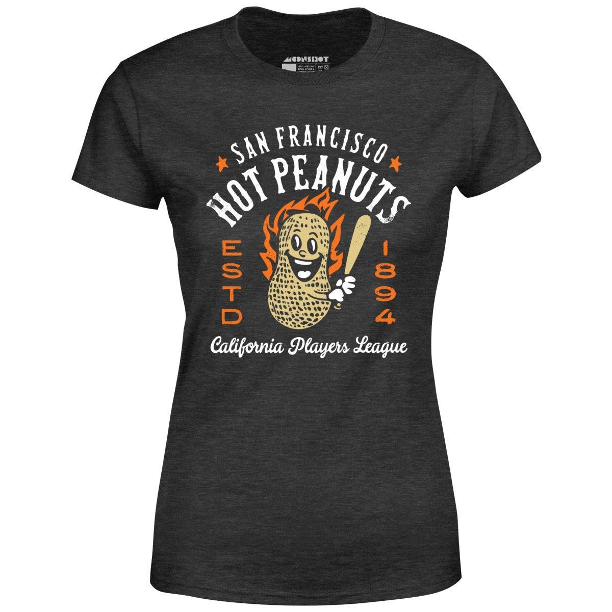 San Francisco Hot Peanuts - California - Vintage Defunct Baseball Teams - Women's T-Shirt Female Product Image