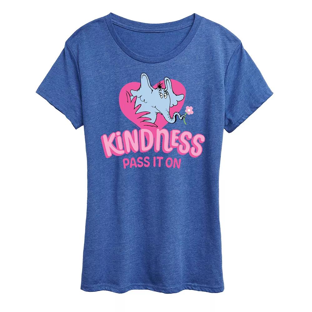 Women's Dr. Seuss Kindness Pass It On Graphic Tee, Girl's,  Product Image