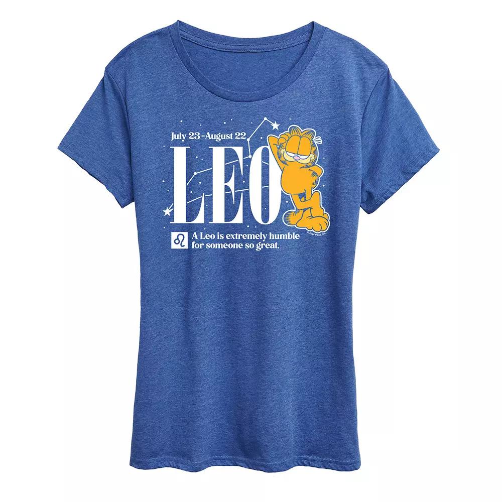Women's Garfield Leo Graphic Tee,  Product Image
