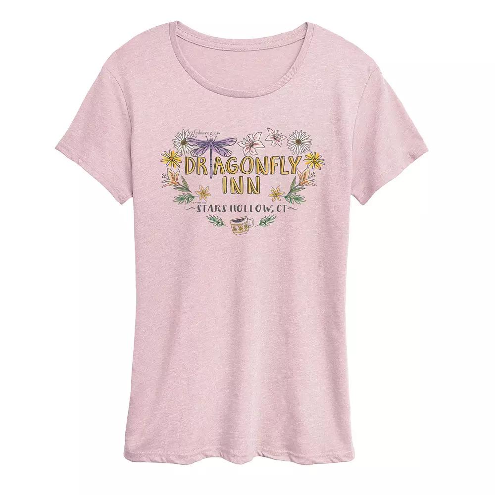 Women's Gilmore Girls Dragonfly Inn Graphic Tee,  Product Image