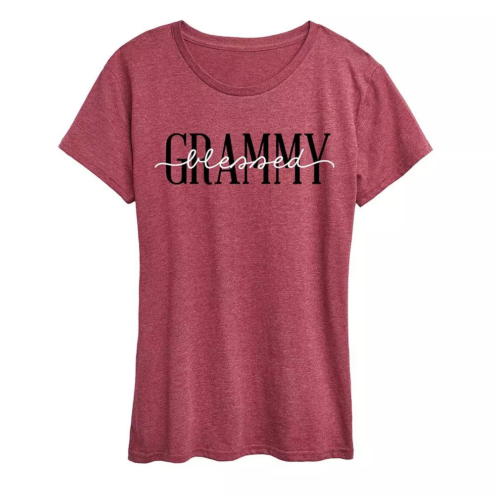 Women's Blessed Grammy Graphic Tee, Girl's,  Product Image