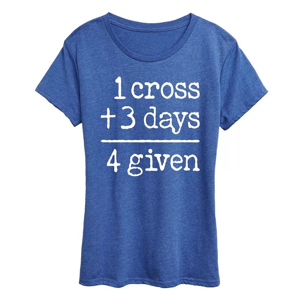 Women's One Cross Three Days Graphic Tee,  Product Image