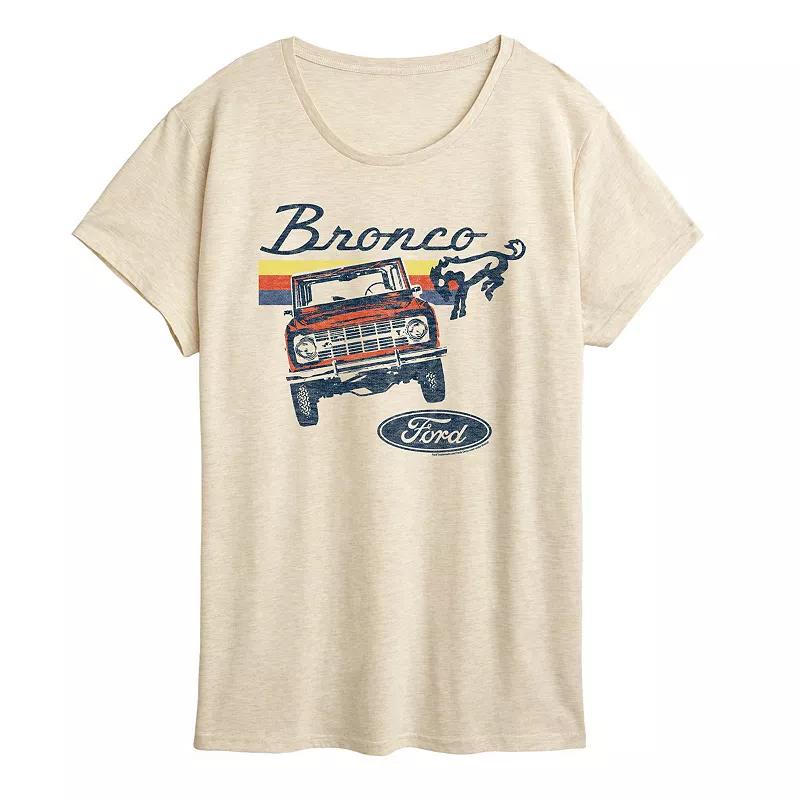 Women's Ford Bronco Stripes Graphic Tee,  Product Image