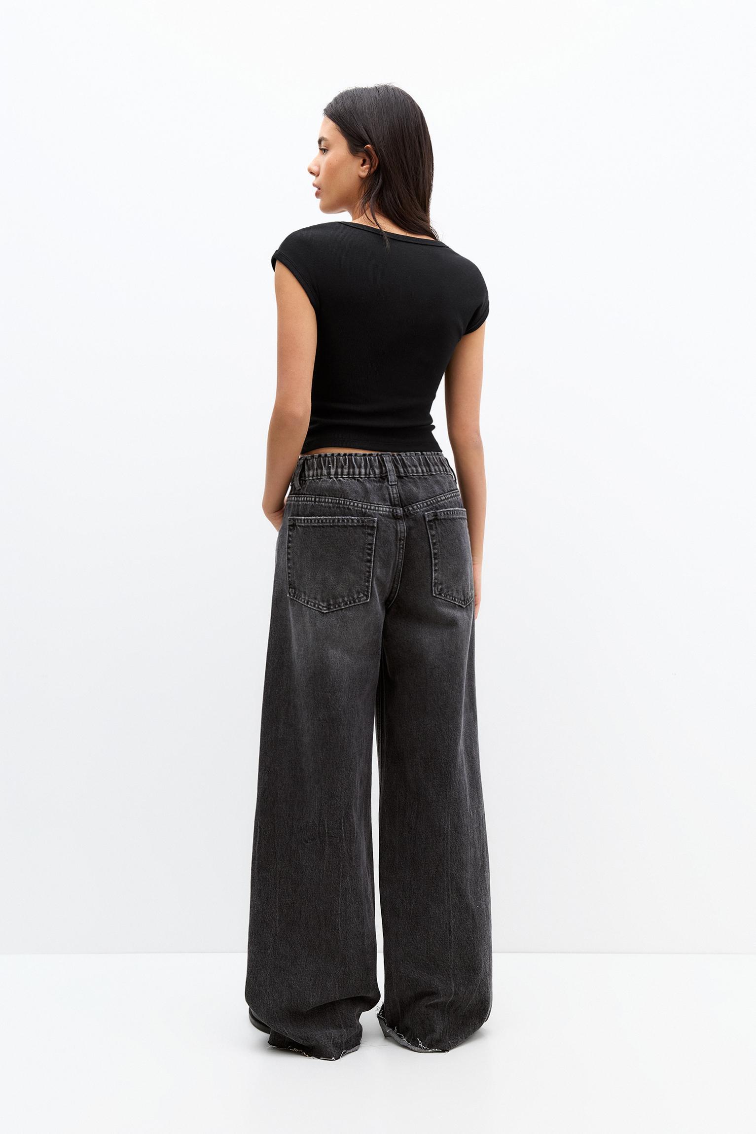 Toddler Girls' Animal Top and Bottom Set - Cat & Jack™ - Peach Orange 12M: Lightweight French Terry, Adjustable Waistband Product Image