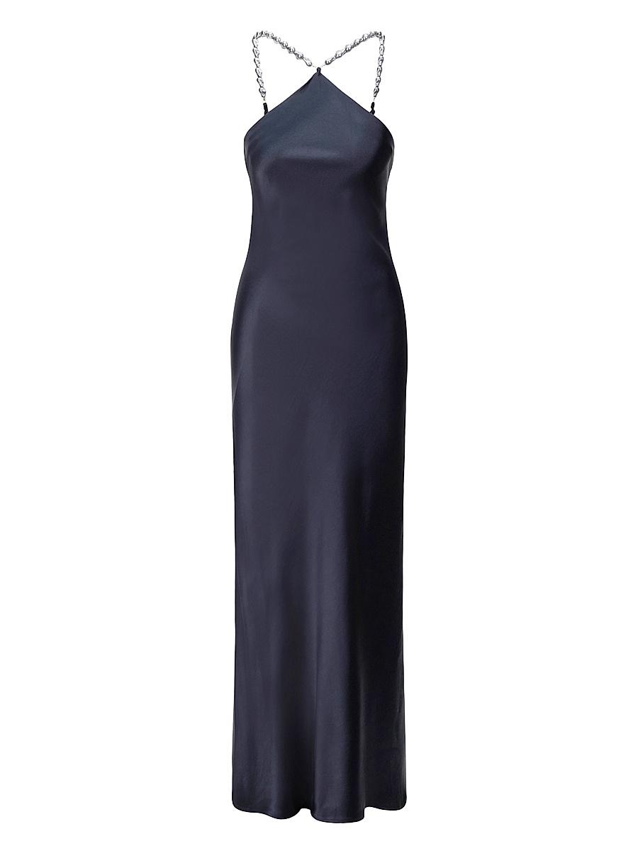Womens Cadence Satin Maxi Dress Product Image