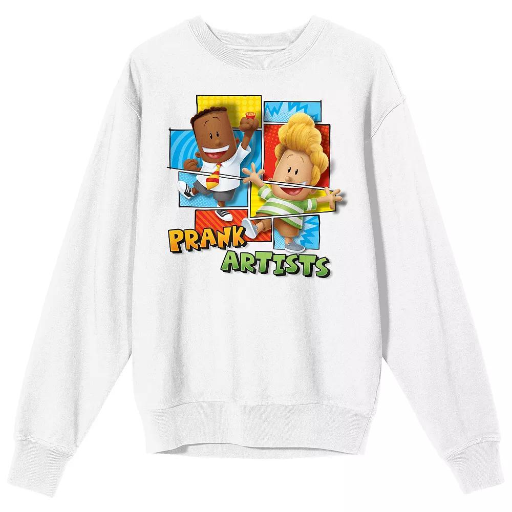 Men's Bioworld Captain Underpants George & Harold "Prank Artists" Long Sleeve Graphic Tee,  Product Image