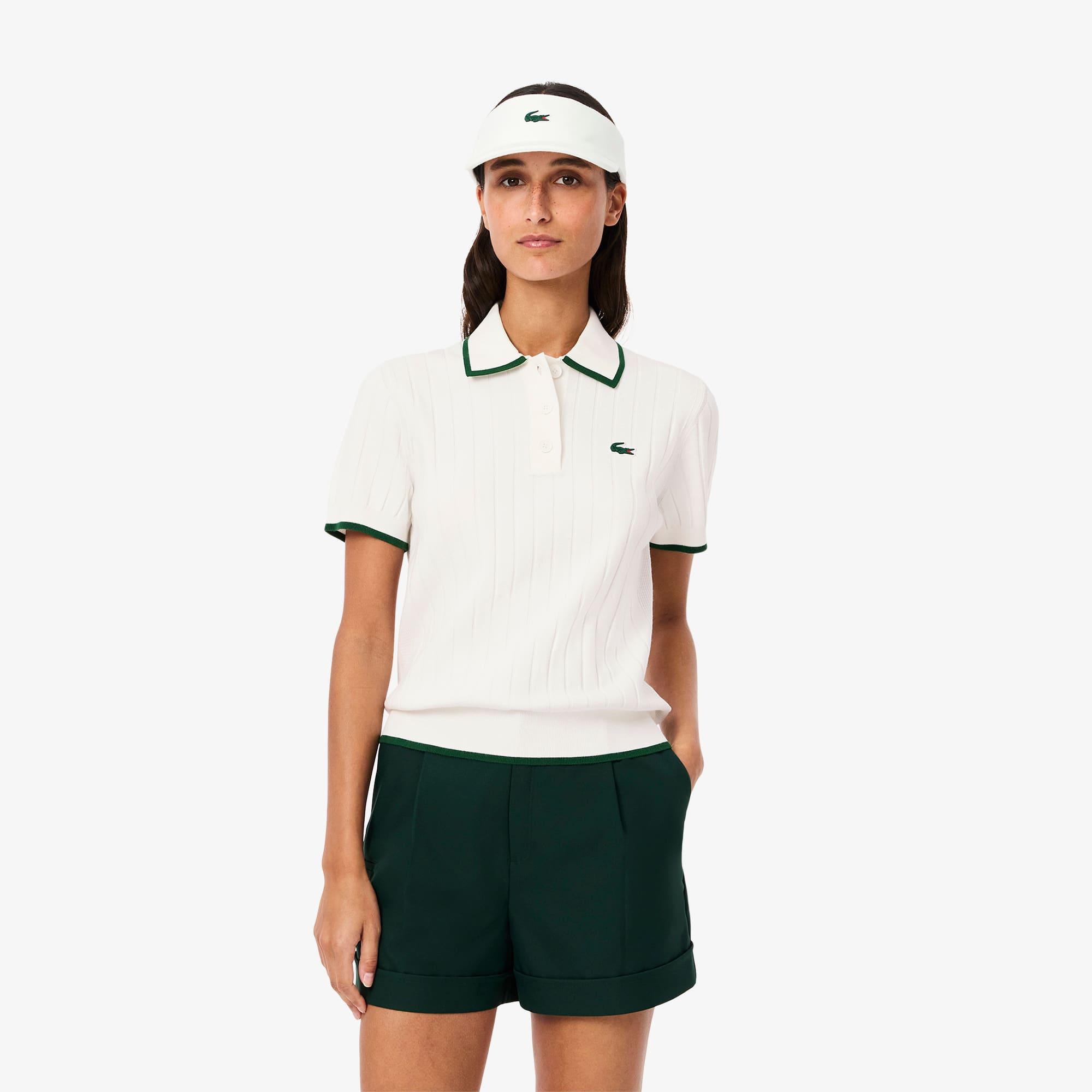 Short Sleeved Polo Collar Golf Sweater Product Image