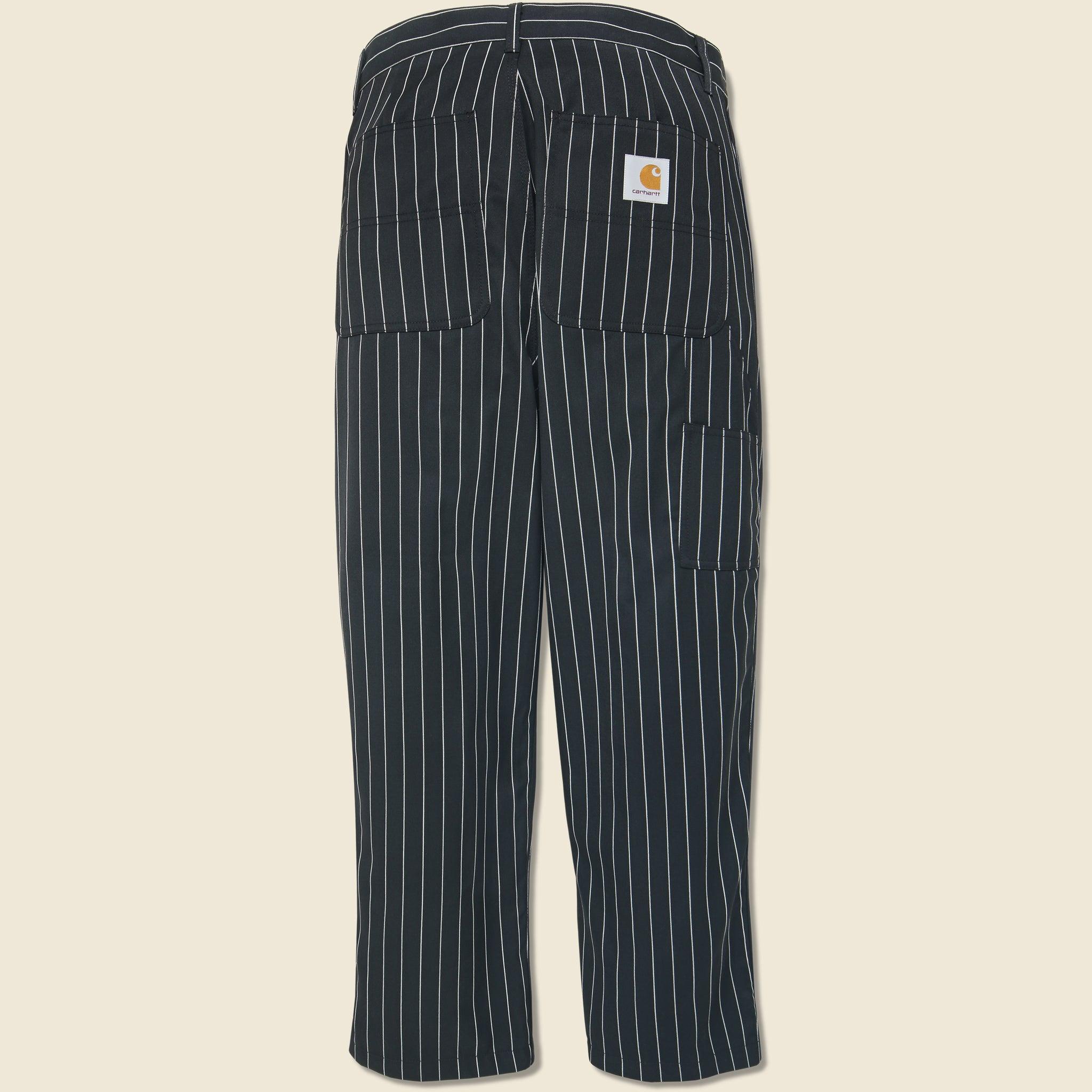 Seaton Pant - Seaton Stripe Black Product Image