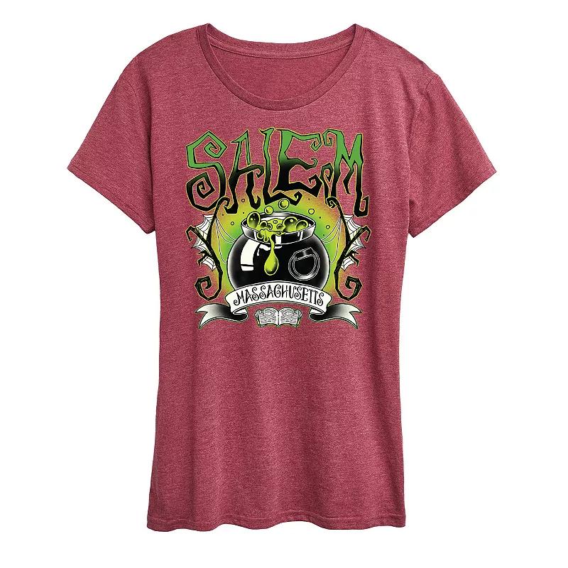 Women's Salem Witchy Collegiate Graphic Tee,  Product Image