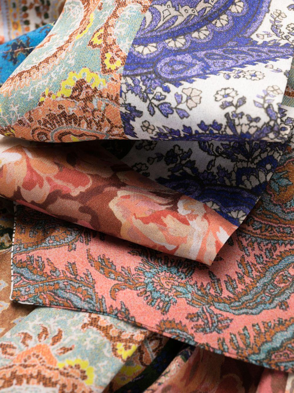 Devi paisley-print halterneck dress Product Image