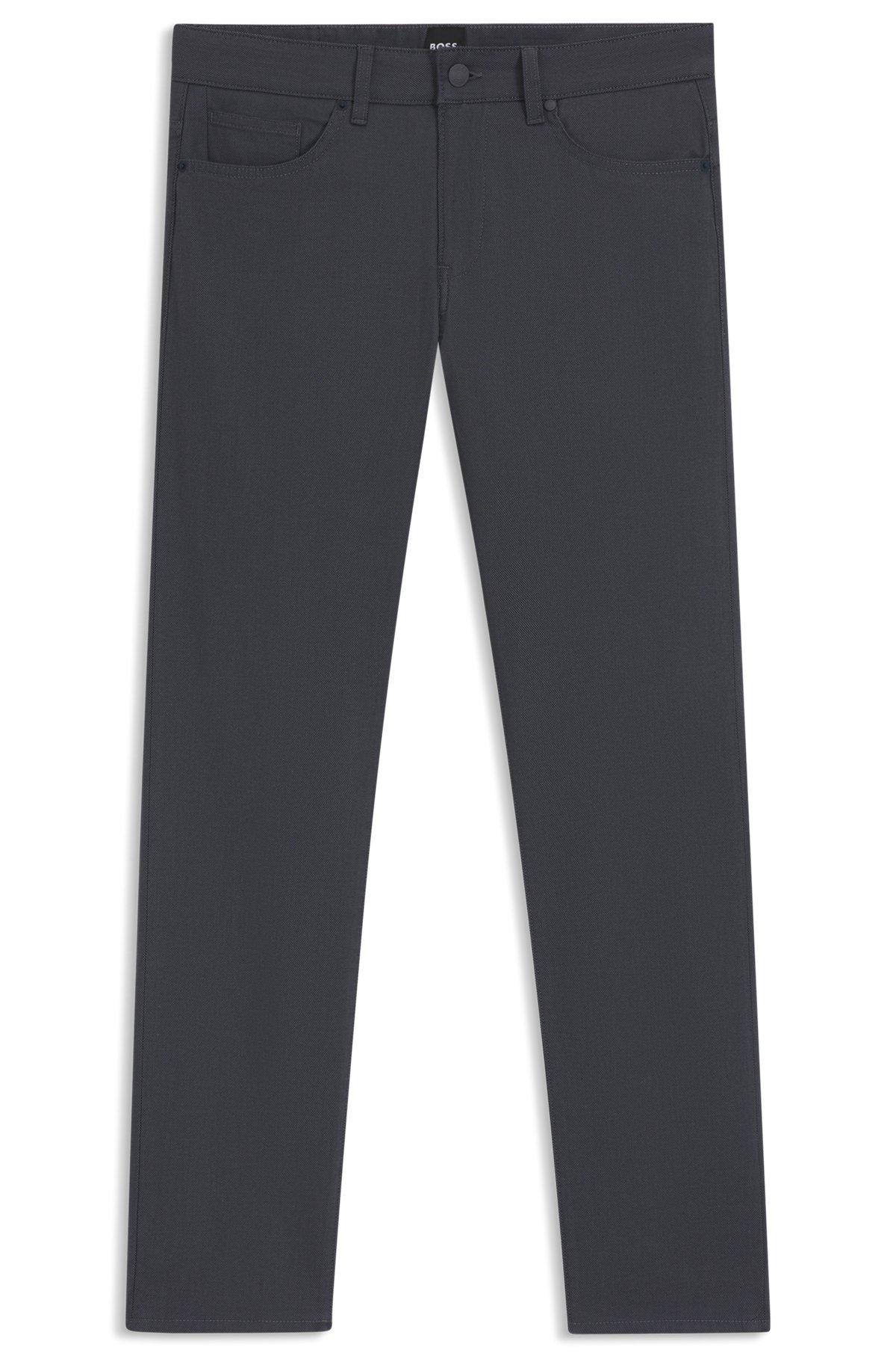 Slim-fit pants in water-repellent stretch fabric Product Image