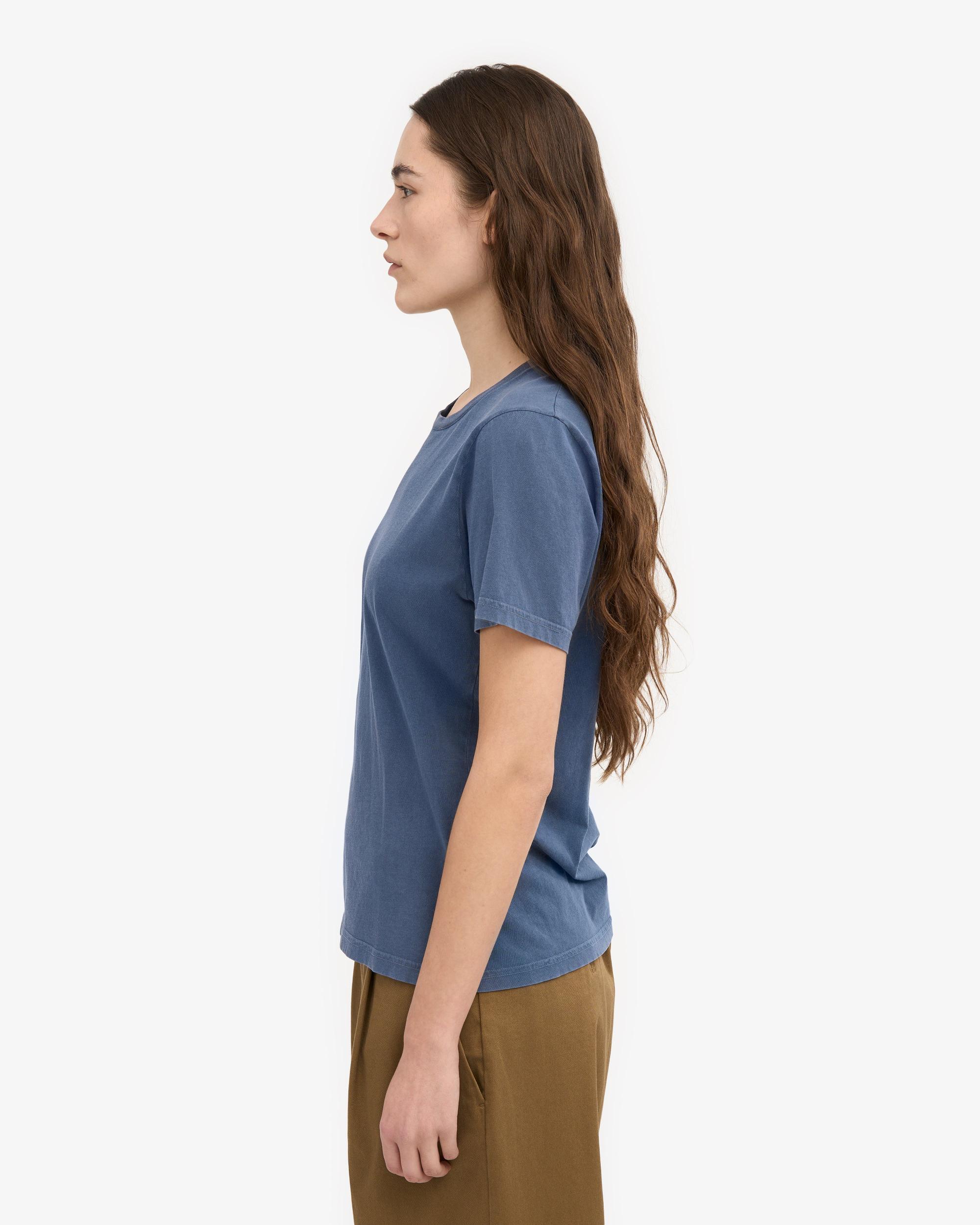 Women Light Organic Tee - Neptune Blue Product Image