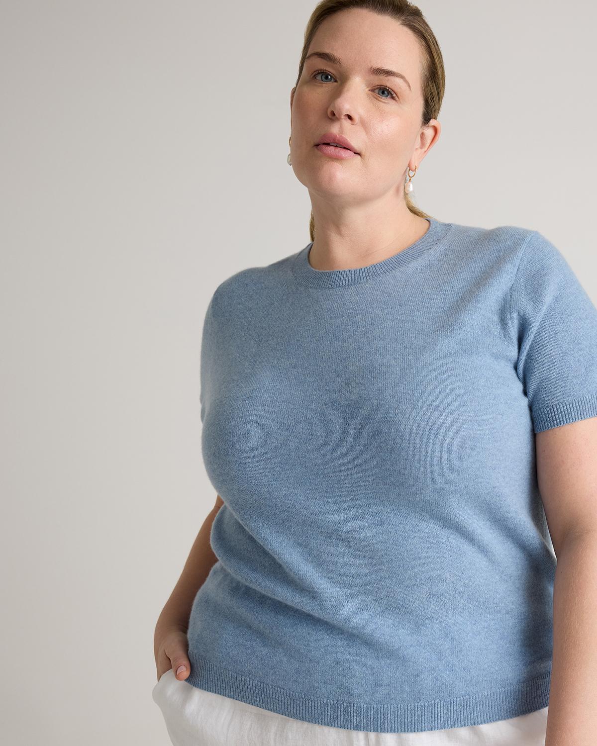 Quince | Women's Mongolian Cashmere T-Shirt Product Image