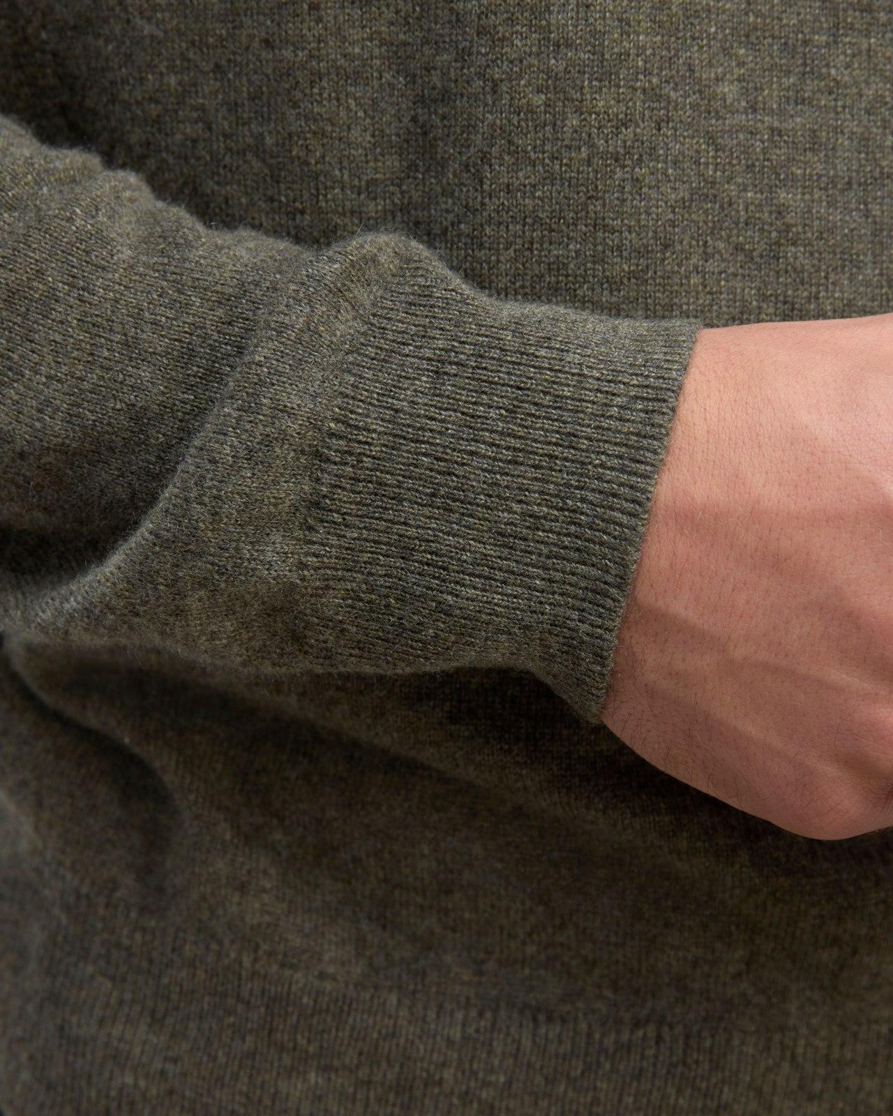 The Quarter-Zip in Cashmere Product Image