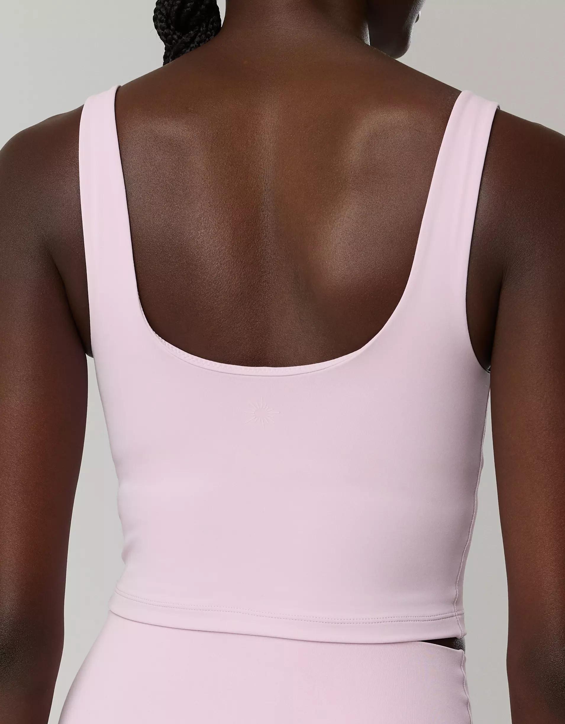 OFFLINE By Aerie Real Me Low Key Longline Sports Bra Product Image