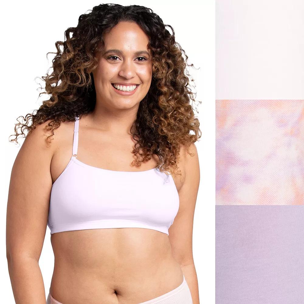 Women's Fruit of the Loom® 360 Stretch Bra 3-pack 3DSCSCT,  Product Image