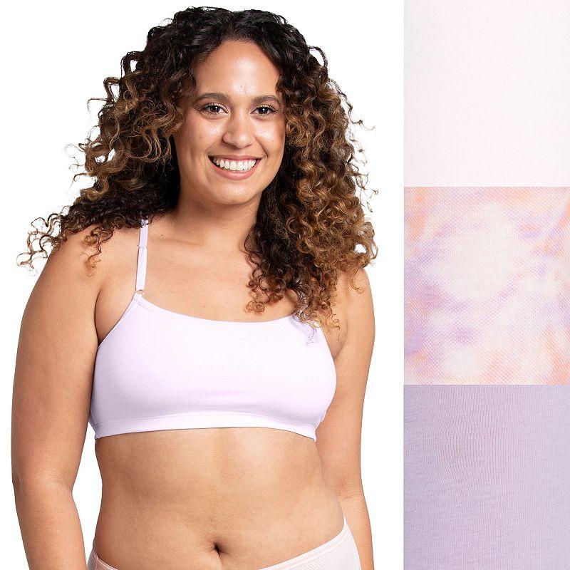 Women's Fruit of the Loom® 360 Stretch Bra 3-pack 3DSCSCT,  Product Image