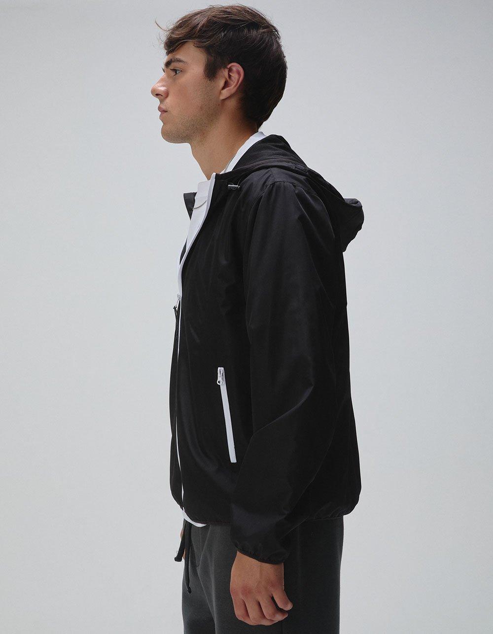 RSQ Mens Windbreaker Jacket - OLIVE Product Image