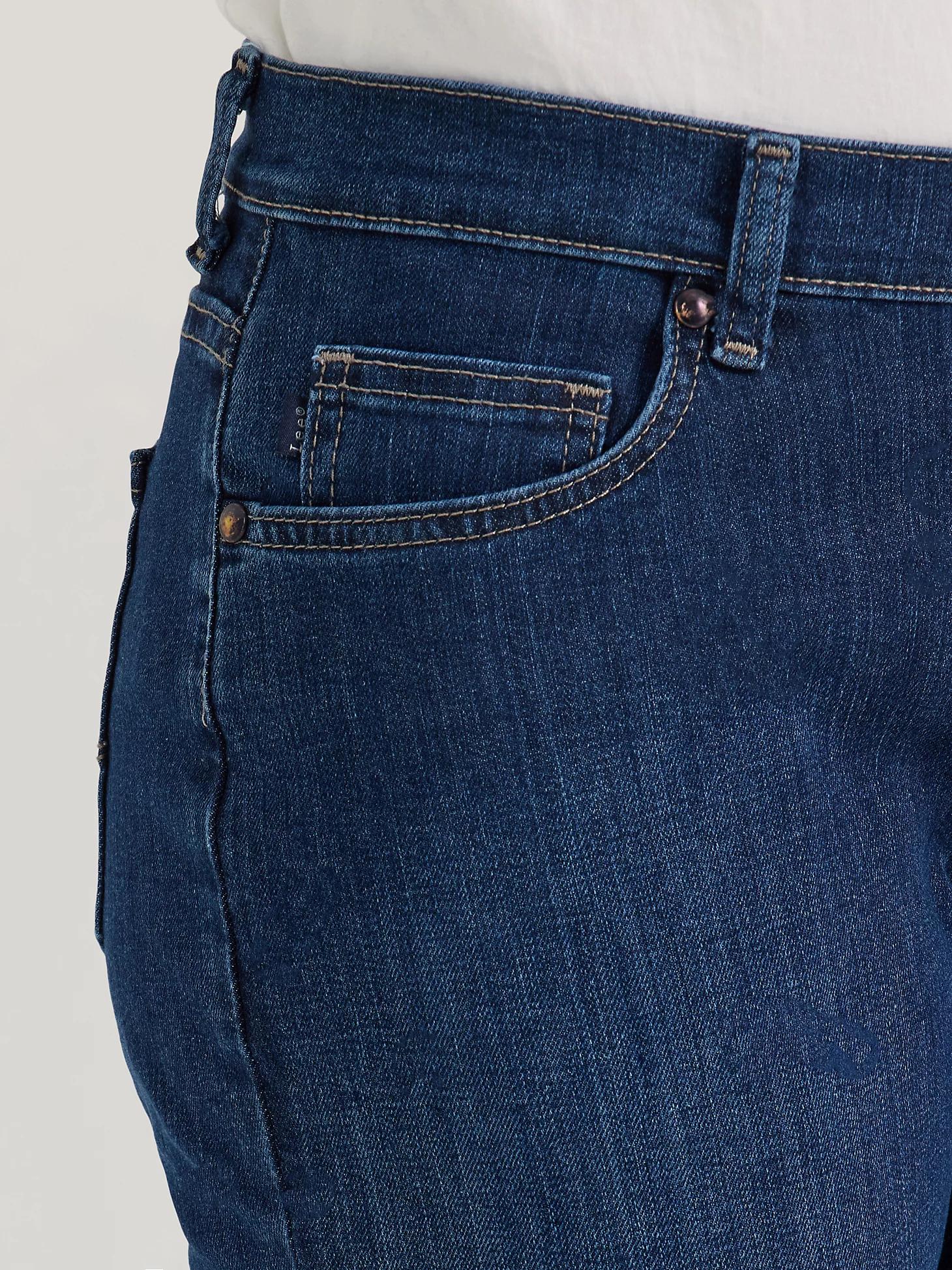 Women’s Stretch Relaxed Fit Straight Leg Jean | Women's Jeans | Lee® Product Image