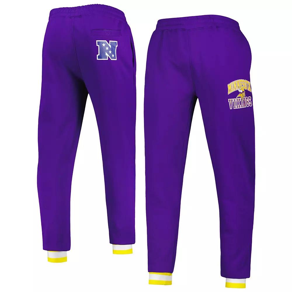 Men's Starter Purple Minnesota Vikings Blitz Fleece Jogger Pants,  Product Image