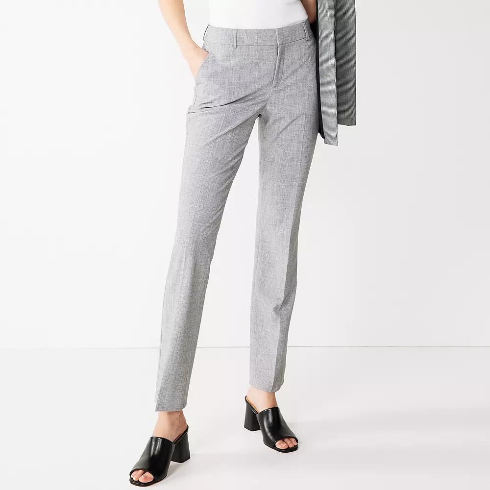 Petite Nine West Barely Bootcut Pants, Women's,  Product Image