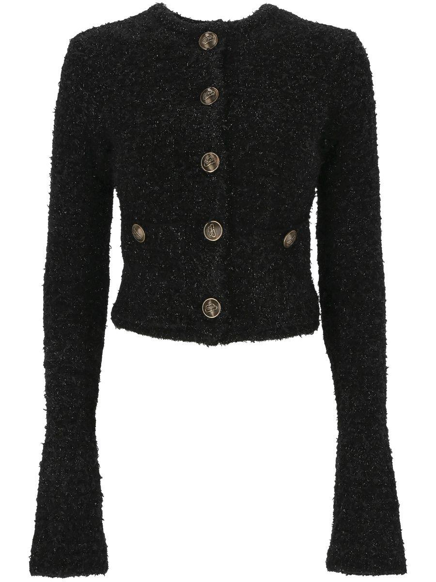 BALENCIAGA Moncler Grenoble Dark Beige Bonnieure Bomber Jacket In Black Product Image