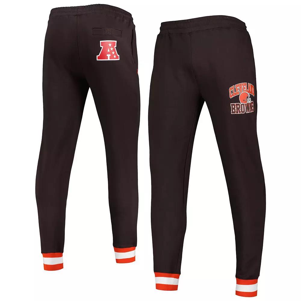 Men's Starter Brown Cleveland Browns Blitz Fleece Jogger Pants,  Product Image