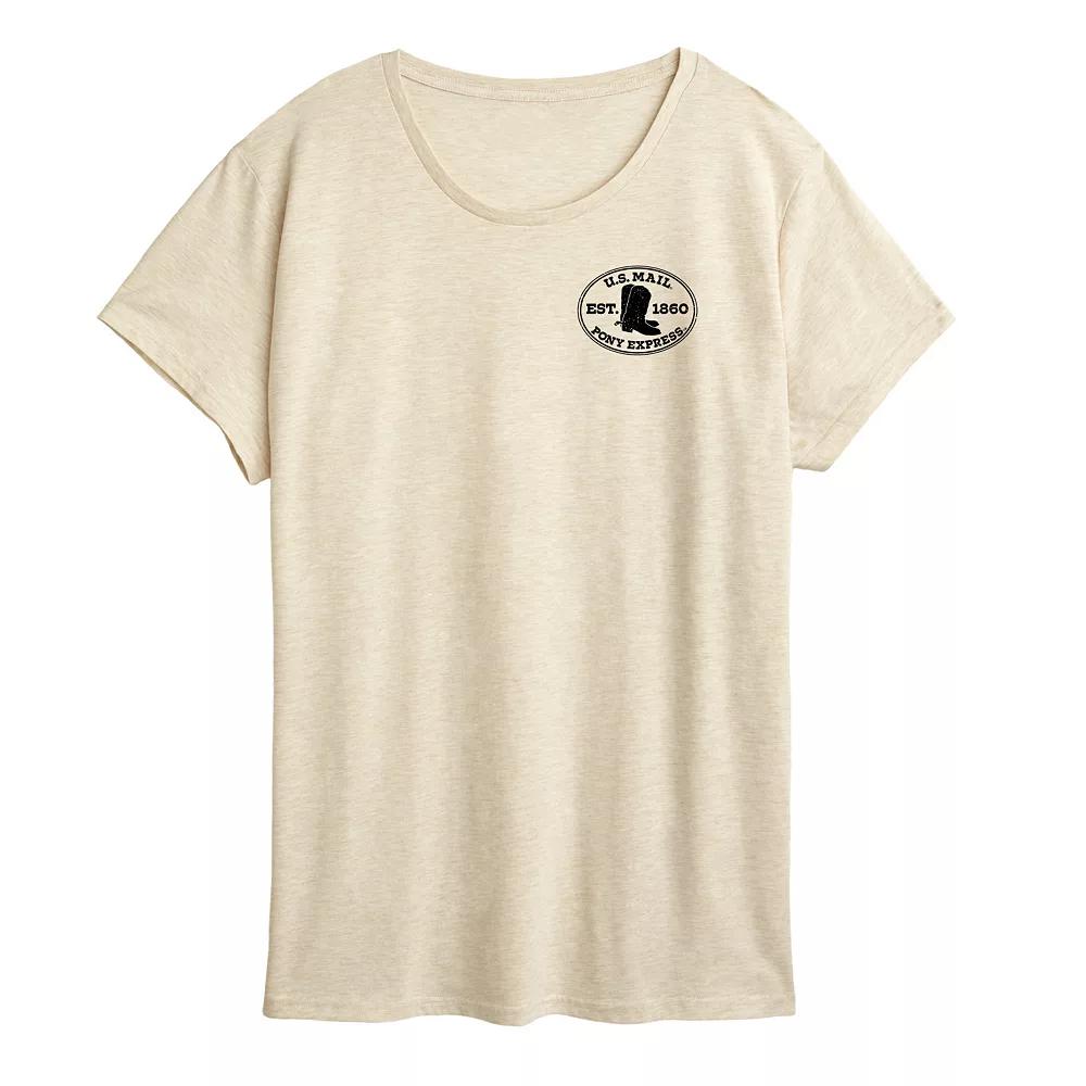Women's USPS Pony Express Graphic Tee,  Product Image