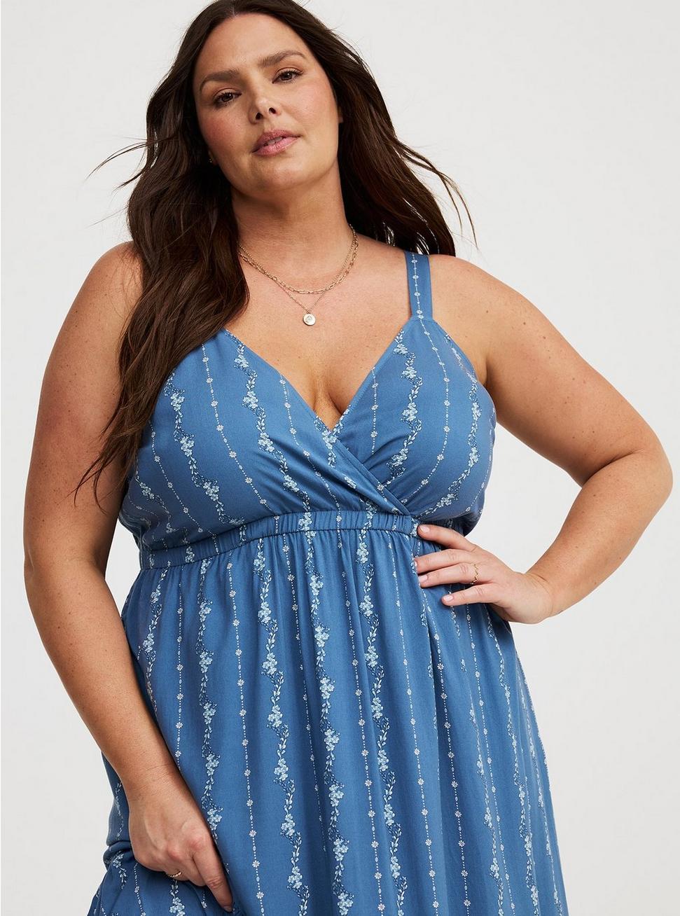 Maxi Surplice Tiered Tank Dress Product Image