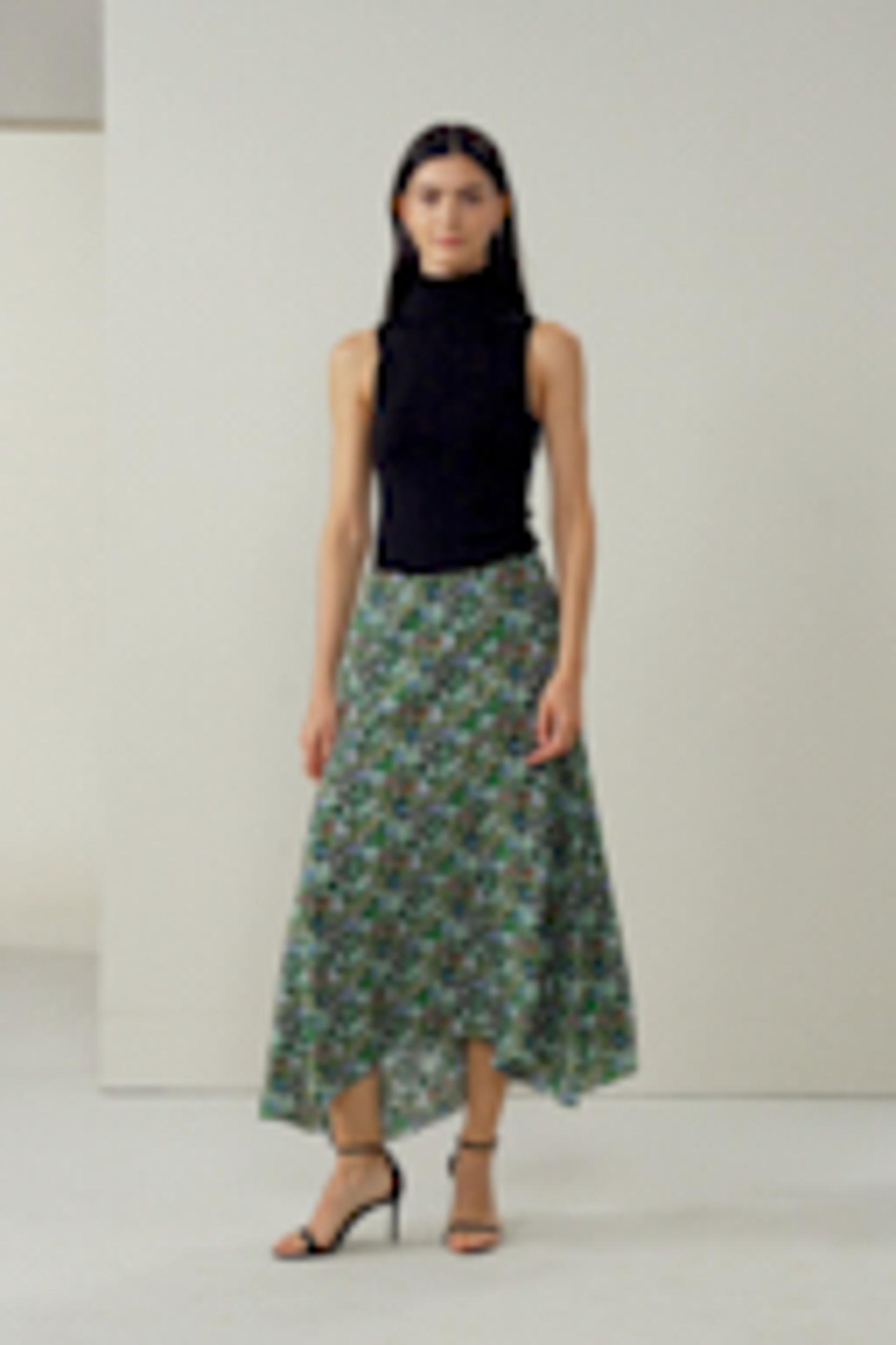 Fairytale Silk Skirt - Made With Liberty Fabric Product Image