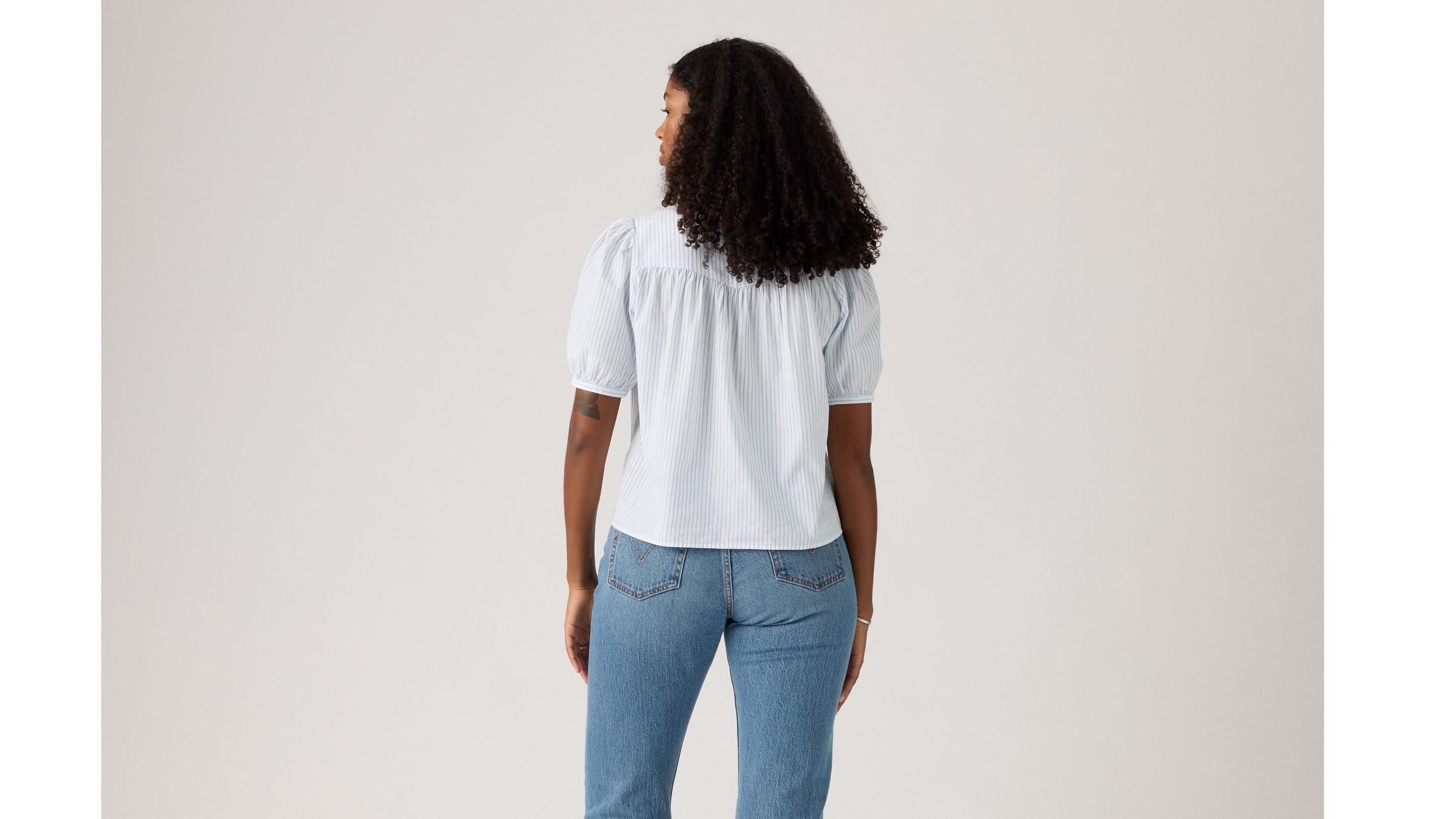Amelie Poplin Blouse Product Image