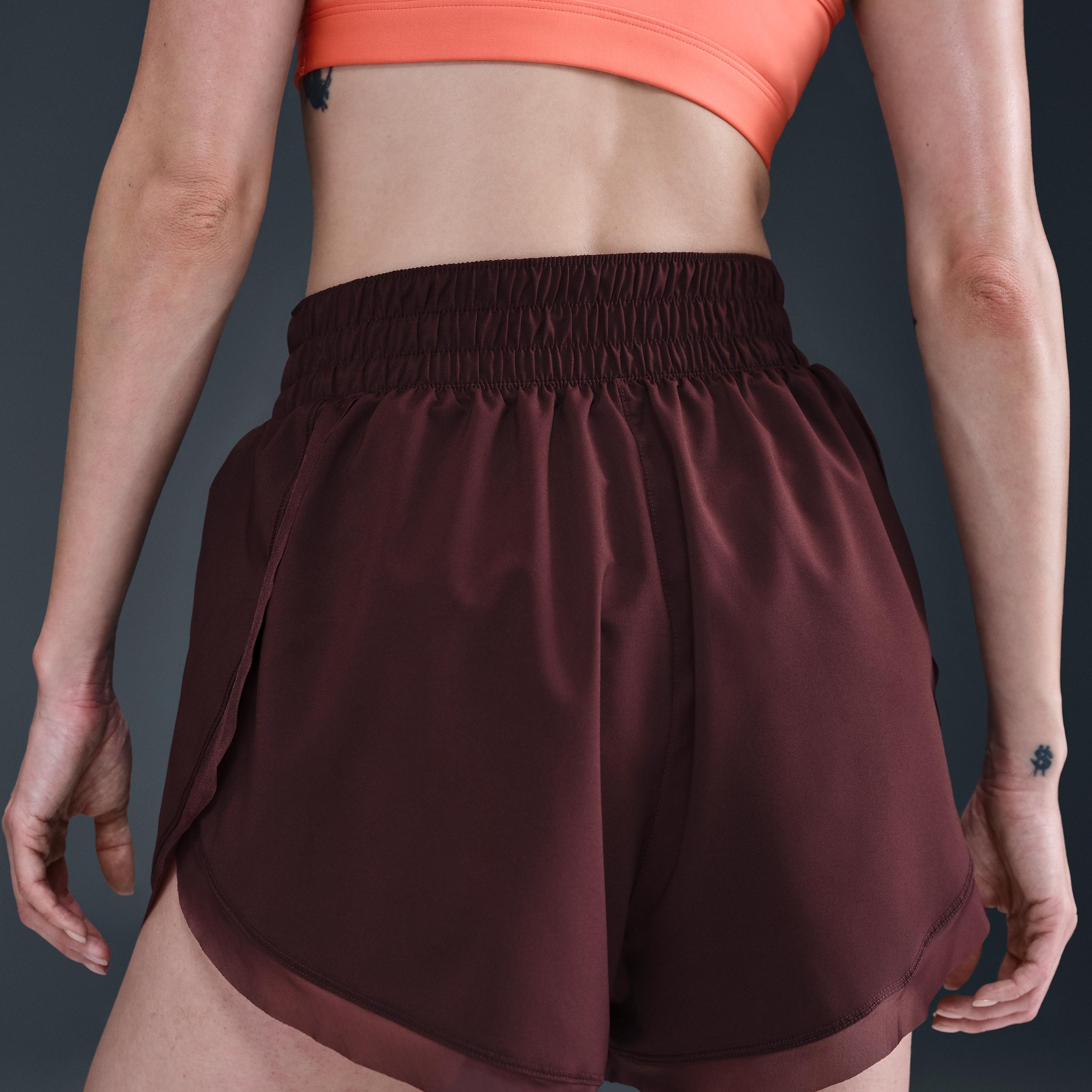 Nike Womens One Dri-FIT Loose 3 Brief-Lined Shorts | HV3503-652 Product Image