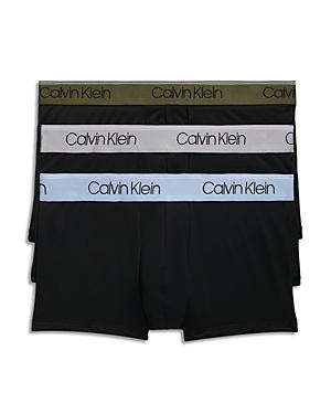 Calvin Klein Mens Micro Stretch 3-Pack Low Rise Trunk Product Image