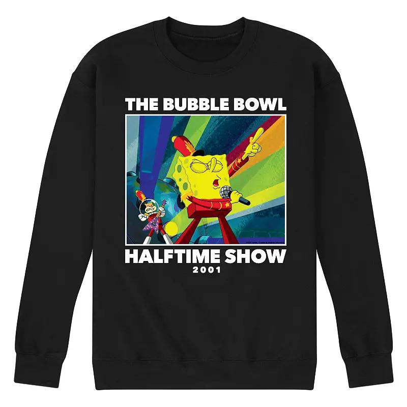 Men's SpongeBob SquarePants Bubble Bowl Sweatshirt,  Product Image