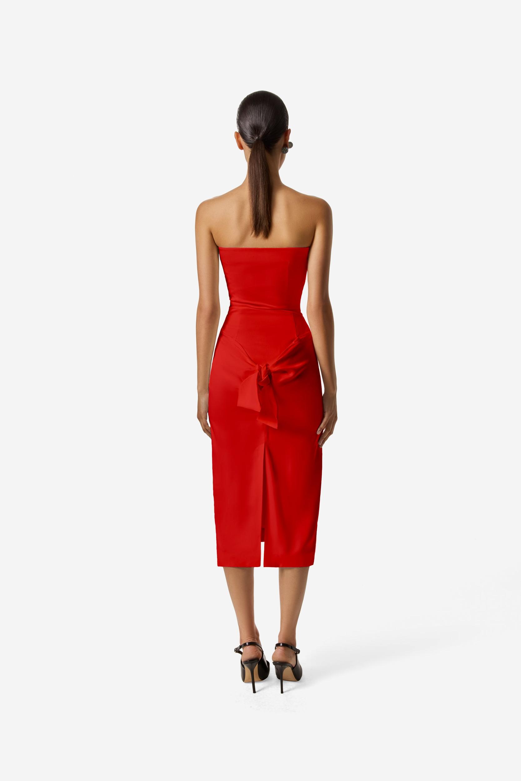 Jersey Knot Gala Dress Product Image